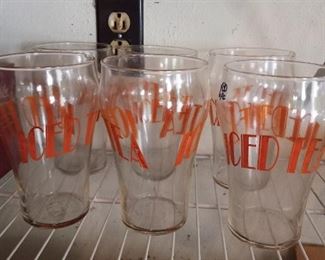 Vintage  Iced Tea Glasses