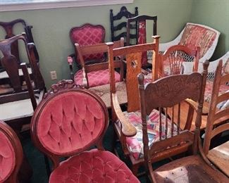 Victorian chairs