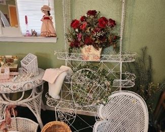 Wicker furniture