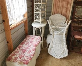Wicker furniture