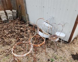 Metal outdoor items