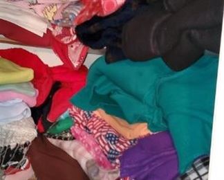 Tons of fabric