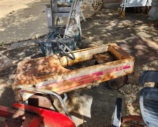 Vintage pedal car