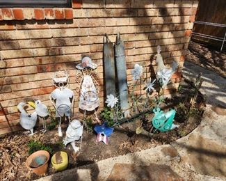 Garden, decorations, planters, etc.