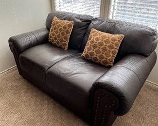 Leather sofa