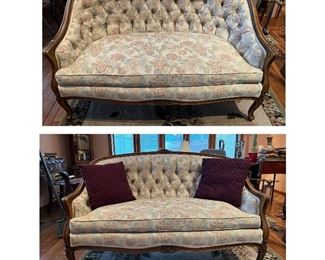 SOLD - (It’s the same sofa - one just has pillows.)