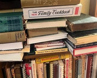 LOTS of cookbooks
