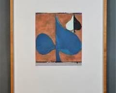 Diebenkorn, Richard. SPADES Tinted Lithograph Print
