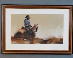 Matthews, William. MID DAY DUST Watercolor on Paper
