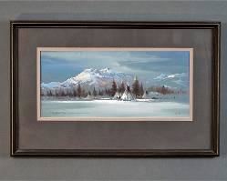 Wagoner, Robert. THE LAST LIGHT Watercolor on Paper
