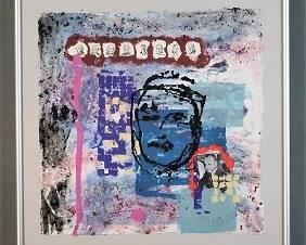 Fall, Dorothy. 60s LEGACY Tinted Monotype Print
