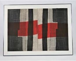 Nevelson, Louise. DOUBLE IMAGES Large Silkscreen Print
