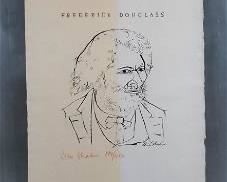 Shahn, Ben. FREDERICK DOUGLASS IV Silkscreen Print
