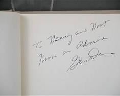 Wall, Donald (editor). 1975 GENE DAVIS Signed Inscribed Book to the Nooters
