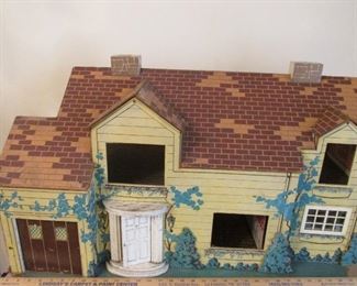 1950s doll house, no furniture