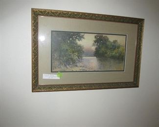 Louis Jones, Kentucky artist, print $150.00