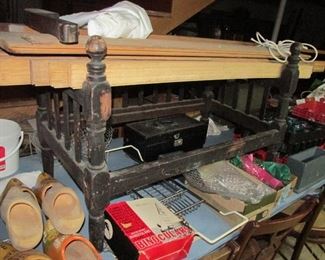 Early handmade baby bed $100.00