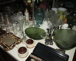 Some of the glassware