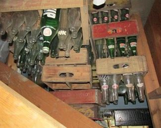 Soda bottle collection