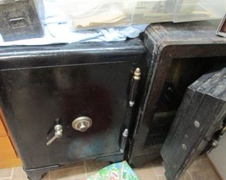 2 antique safes, each over 100 years old, $500.00 each, very heavy and will likely need a wrecker to move.