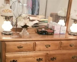 Beautiful dresser with mirror