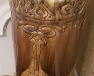 Very large pottery, great as centerpiece or umbrella stand