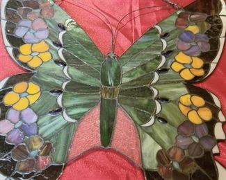 Beautiful large Stainglass butterfly