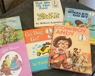 Lots of vintage children's books 