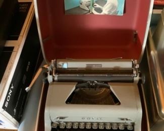 vintage typewriter