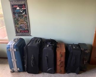 assorted luggage