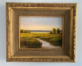 (A6) $250. D. Williams signed. Framed it measures 18.5" x 15.5". 