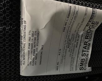 (F8) $450. Queen bed frame from Haverty's "Ashebrooke" Collection. (Includes 3-year-old Sealy mattress & Boxspring if you want them. ) Headboard does come apart in 2 pieces if you want to disassemble to move. Measures 67.5" wide at headboard x 58" tall. 