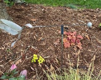 $20 Balance Bird in Garden 