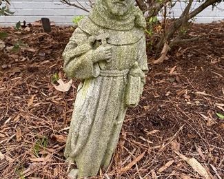 $40. Concrete St. Francis Statue