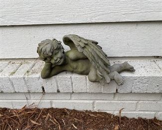 $15. Resin Garden Angel