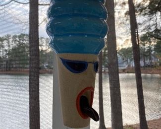 $20. Hot Lips Hilda Bird Feeder (hung inside porch so unused)