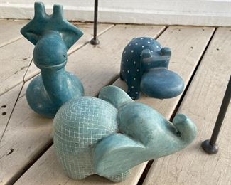 $15 each Soapstone Animals