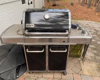 $50. Weber Genesis Grill - no propane tank. 