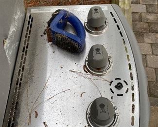 $50. Weber Genesis Grill - no propane tank. 