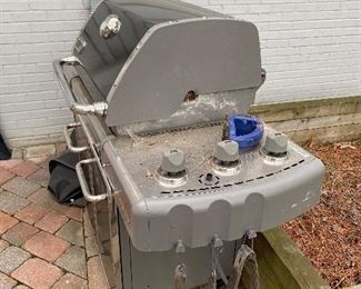 $50. Weber Genesis Grill - no propane tank. 
