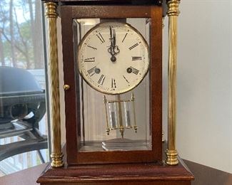 $100. Howard Miller Mantel Clock - Works Great! Beautiful Sound. 