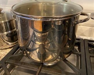 $25 - Stainless Pot with Lid