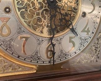 (F15) $1500. Sligh Alexandria Grandfather Clock -(Model 0819-1-AN)  Absolutely beautiful condition. Measures 26" at the widest point 86.5" tall x 15" at the deepest point. 