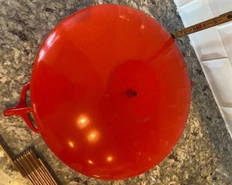 $35. Vintage Red Dansk Paella Pan - excellent condition. 
