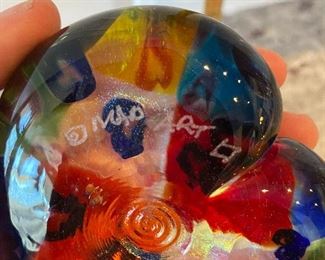 $40. Mad Art Heart Paperweight