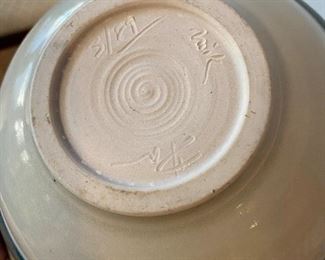 $25. Signed Pottery Bowl