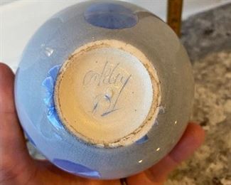 $50. Sid Oakley Crystalline Vase. 