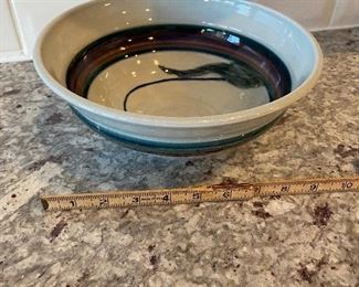 $25. Signed Pottery Bowl