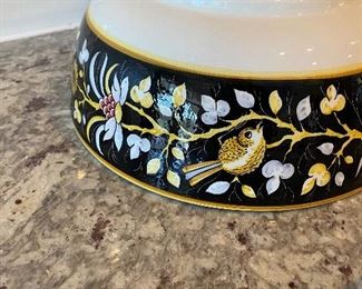 $25. Estrela De Conimbriga Portugal hand painted bowl. 
