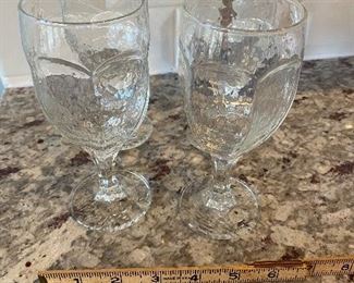 $10 - Set of 4 glasses. 